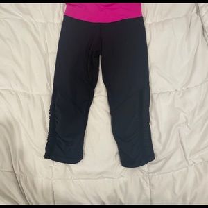 lululemon capris with ruffles